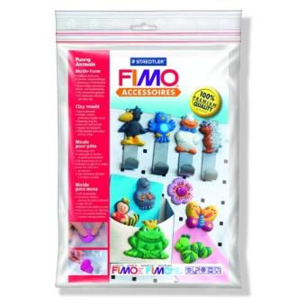 FIMO - MOULE PÂTE À MODELER, ANIMAUX COMIQUES, 10 MOTIFS - Autres Jeux  créatifs - Achat & prix