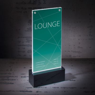 Sigel SI-TA424 Pied de table LED Illuminé DL 116x255x45