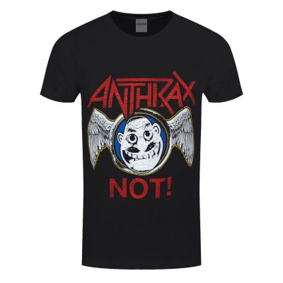 Anthrax T-Shirt Not Wings Homme Noir - Taille XXL