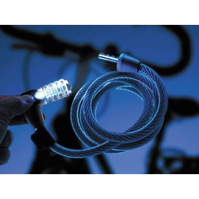 Burg wächter cadenas spirale lumineux bleu 230 180 l