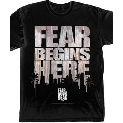 Fear The Walking Dead - T-Shirt Fear Begins Here (M)