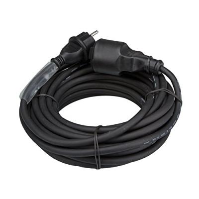 Perel ec10r15stb rallonge câble dalimentation - 10m