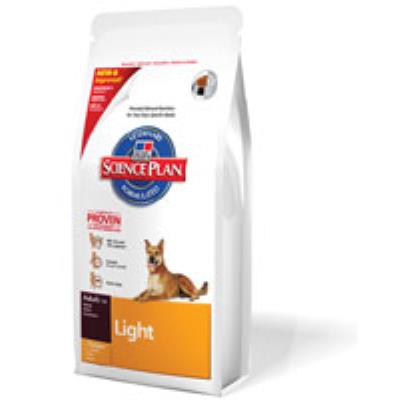 Meilleurs prix pour Croquettes hill's science plan canine adulte light poulet sac 12 kg