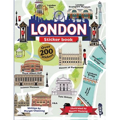London Sticker Book (The Scribblers Fun Activity) (Paperback)