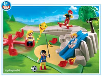 4132 Playmobil Superset Enfant Aire De Jeux