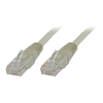 MicroConnect kruiskabel - 5 m - grijs