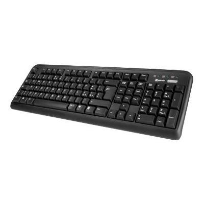 Hamlet Black Soft Touch Keyboard XKK100ITA - clavier