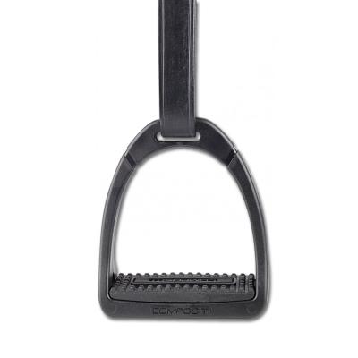 Étriers Premium Light Noir Adulte 12cm