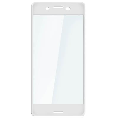 Film Verre trempé Ultra-fin 0.3mm Sony Xperia X - Bords incurvés blanc 4Smarts