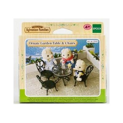 Sylvanian family 2242 : set salon de jardin sylvanian family