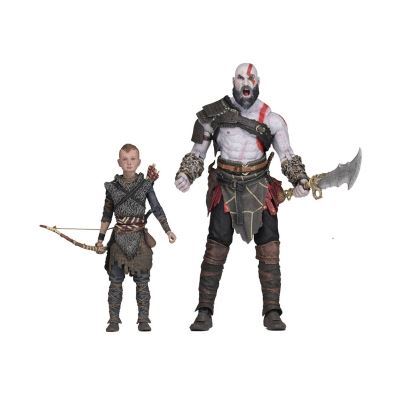 God of War - (2018) pack 2 figurines Ultimate Kratos & Atreus 13-18 cm