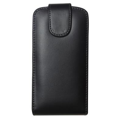 Etui silimicuir noir Samsung galaxy Ace