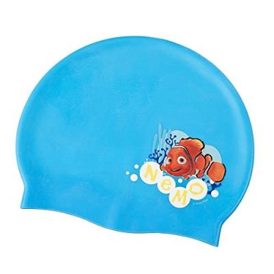 Vision one dy12_ne_cze_01 bonnet de natation pour enfant bleu motif nemo taille m