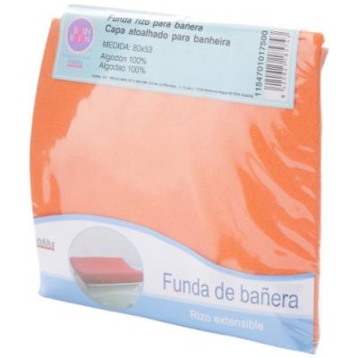 BOLIN BOLON - 1154701017500 - HOUSSE POUR MATELAS À LANGER EPONGE 100 % COTON ANTITRANSPIRANT - ORANGE