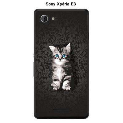 Coque Sony Xpéria E3 - Felino le chaton