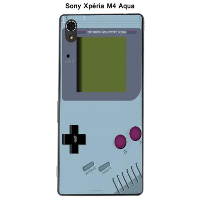 Coque Sony Xpéria M4 Aqua - Game Boy Aquamarine