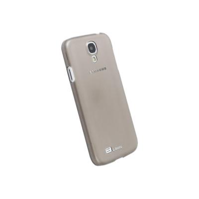 Krusell FrostCover - Beschermende bedekking voor mobiele telefoon - transparant zwart - voor Samsung Galaxy S4