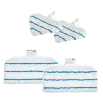 Black & decker lot de 4 pads de remplacement en microfibres pour nettoyeur vapeur standard plus delta