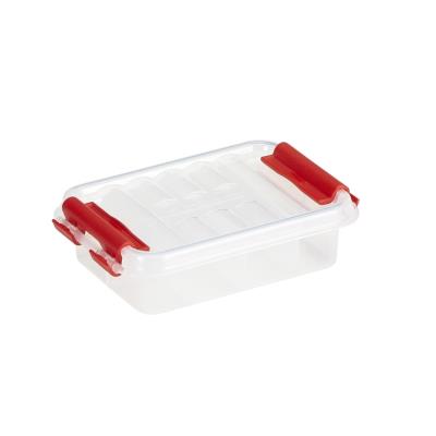 Boite pour rangement pillules en plastique transpa