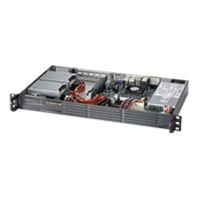 Supermicro SC504 203B - rack-montable - 1U - mini ITX