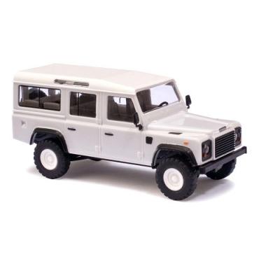 BUSCH VOITURES - BUV50300 - MODÉLISME FERROVIAIRE - LAND ROVER DEFENDER - BLANC
