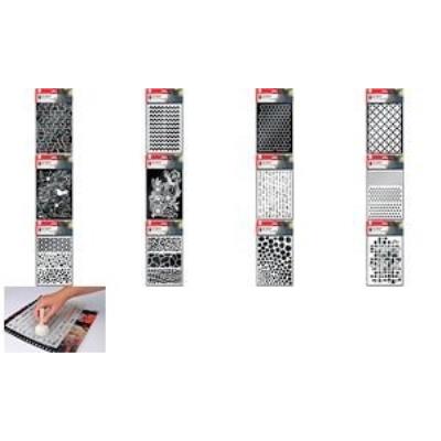 Marabu motivschablone ? art stencil ? din a4 motif chevron 028500002