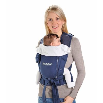 Bondolino - porte-bébé - qualité légère marine/crème