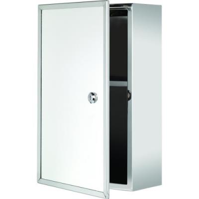 Croydex trent armoire à pharmacie verrouillable en inox
