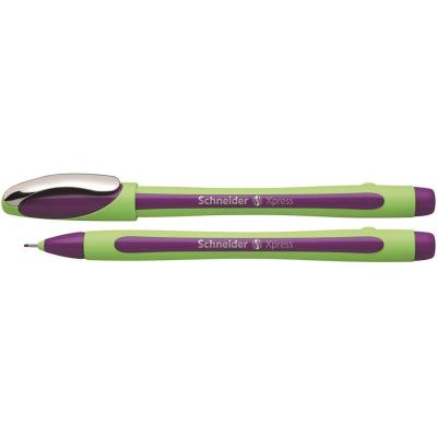 Schneider stylos feutres à pointe fine fineliner xpress 0,8 mm (violet) 190008