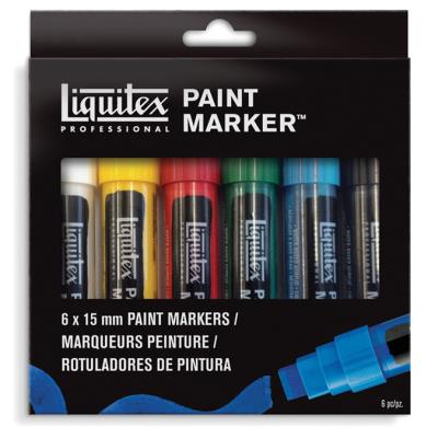 Set de 6 Paint Markers pointe larges