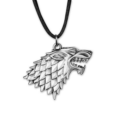 Collier Game of Thrones Logo de la Maison Stark