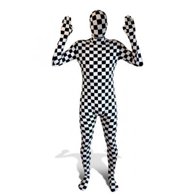 Costume à carreaux Morphsuit - XXL