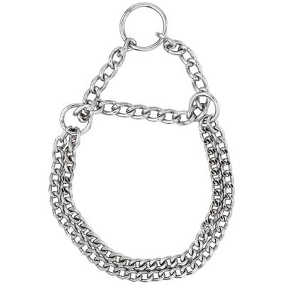 Collier semi-étrangleur en métal zolux longueur 40 cm