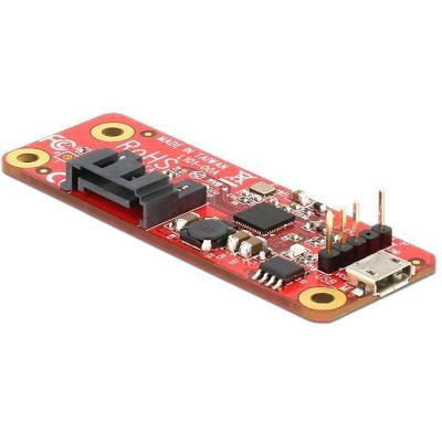 Delock konverter raspberry pi micro usb 2.0 > - sata 7 pin, 62626
