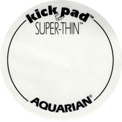 Accessoires batteries AQUARIAN STKP1 - PATCH PEAU GROSSE CAISSE SIMPLE KICK PAD (TRES FIN) Peaux grosse caisse