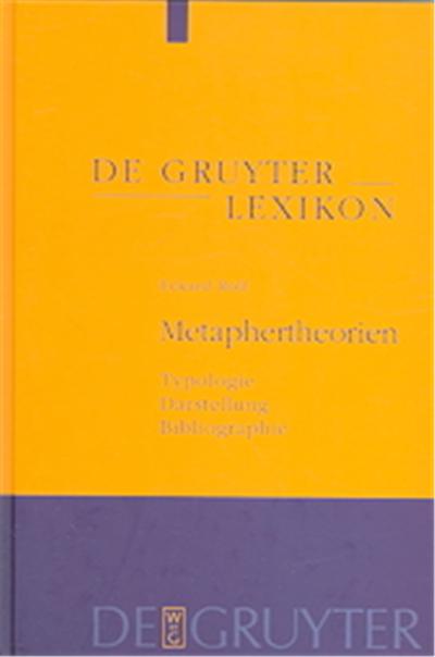 Metaphertheorien, De Gruyter Lexikon