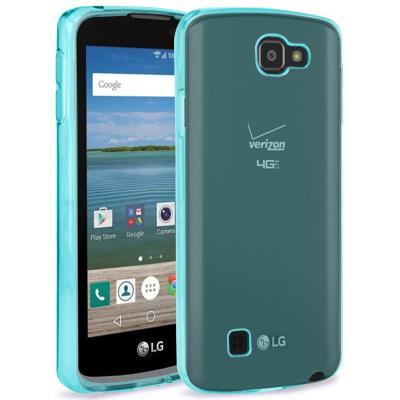 LG K4 Etui Housse Coque de protection Ultra Fine Silicone TPU Gel Pour LG K4 (Jelly - Bleu Lagon)