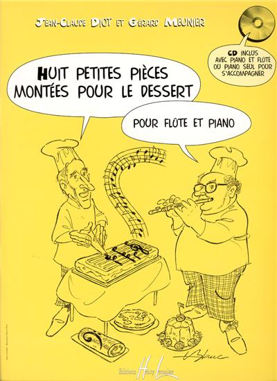 PETITES PIECES MONTEES POUR LE DESSERT (8)+CD
