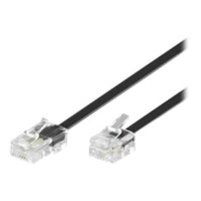 MicroConnect Modular - netwerkkabel - 3 m - zwart