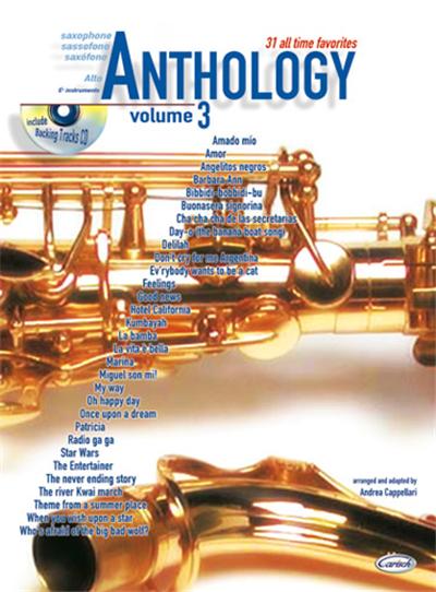 ANTHOLOGY ALTO SAX VOL.3 +CD
