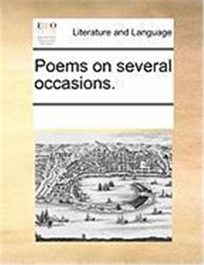 Poems on Several Occasions.