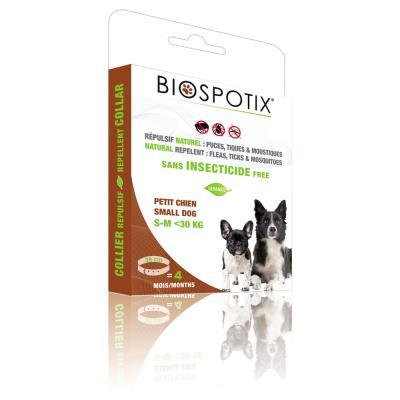 Meilleurs prix pour Biospotix - Collier Répulsif pour Chiot et Petit Chien - 38cm