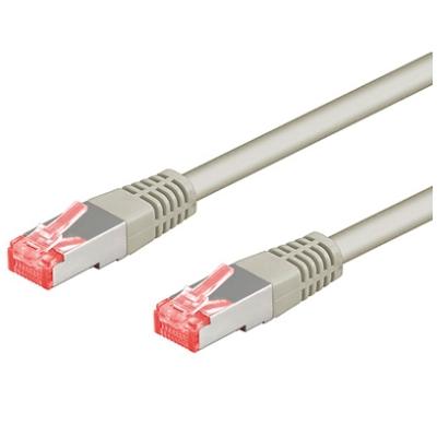 Cat 6-025 sstp pimf grau 0.25m