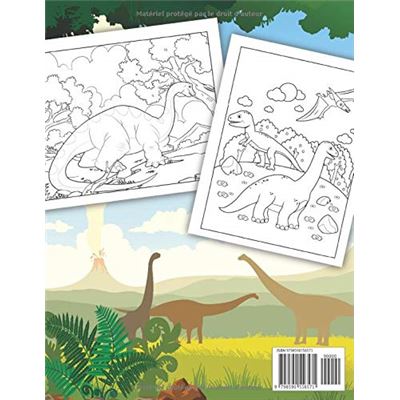 Livre De Coloriage De Dinosaures : Livre Dinausore Enfant 5 Ans -  Préparation À La Maternelle Et Au Jardin D'enfants - Cadeau Pour Les  Garcons (Paperback) 