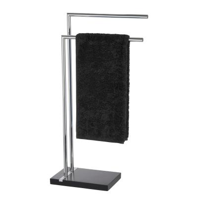 Porte-serviettes et porte-vêtements noble black - noir/brillant