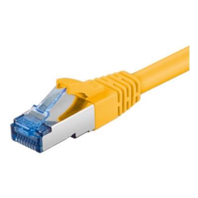 Cat 6a-050 sstp pimf gelb 0.50m