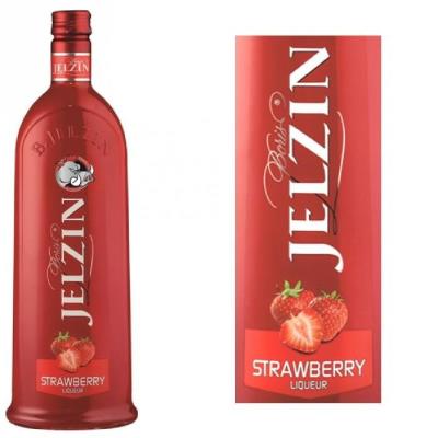 Jelzin liqueur de vodka fraise 16,6°