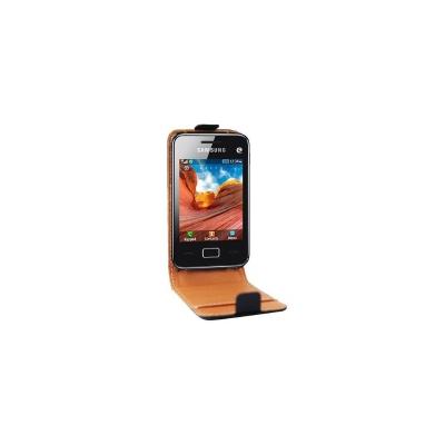 Swiss charger scp10049 étui en cuir pour Samsung star 3 noir