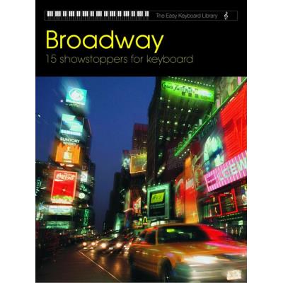 Partitions variété, pop, rock... FABER MUSIC BROADWAY - ELECTRONIC KEYBOARD Piano