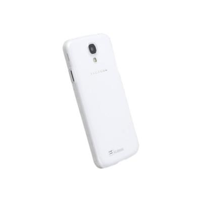 Krusell FrostCover - Beschermende bedekking voor mobiele telefoon - transparant wit - voor Samsung Galaxy S4